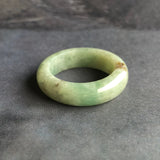 A-Grade Type A Natural Jadeite Jade Abacus Ring No.161320 & 161321