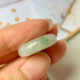 A-Grade Natural Yellowish Green Jadeite Donut No.220578