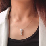 SOLD OUT: Icy A-Grade Natural Jadeite Goddess of Mercy Pendant No.171934