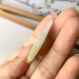 A-Grade Natural Tri-Colour Jadeite Donut with Ruyi Craving No.171942