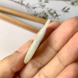 A-Grade Natural Tri-Colour Jadeite Donut with Ruyi Craving No.171942