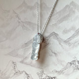 SOLD OUT: Icy A-Grade Natural Jadeite Goddess of Mercy Pendant No.171934