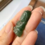 A-Grade Natural Jadeite Baby Buddha Pendant No.600182