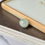 SOLD OUT: A-Grade Natural Floral Jadeite Barrel Pendant No.220579