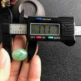 SOLD OUT: 17.35ct A-Grade Natural Green Jadeite Oval Cabochon No.130011