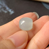 SOLD OUT: Icy A-Grade Natural Jadeite Barrel Pendant No.171786