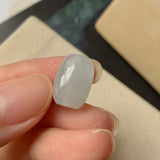 Icy A-Grade Natural Jadeite Barrel Pendant No.171787