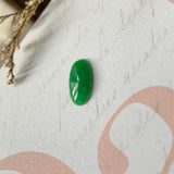 1.60cts A-Grade Natural Green Jadeite Oval Cabochon No.130301