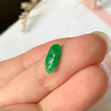 1.60cts A-Grade Natural Green Jadeite Oval Cabochon No.130301