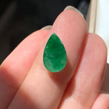2.05 cts A-Grade Natural Imperial Green Jadeite Pear Shape No.220464