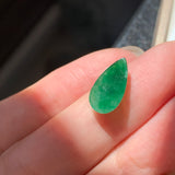 2.05 cts A-Grade Natural Imperial Green Jadeite Pear Shape No.220464