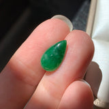 2.05 cts A-Grade Natural Imperial Green Jadeite Pear Shape No.220464