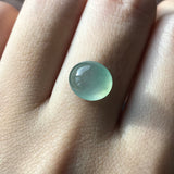 Icy A-Grade Natural Tiffany Green Jadeite Cabochon Piece No.130018