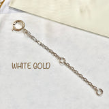 5cm (1.3mm) Belcher Diamond Cut Extension Chain