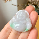 A-Grade Natural Jadeite Buddha Pendant No.171120