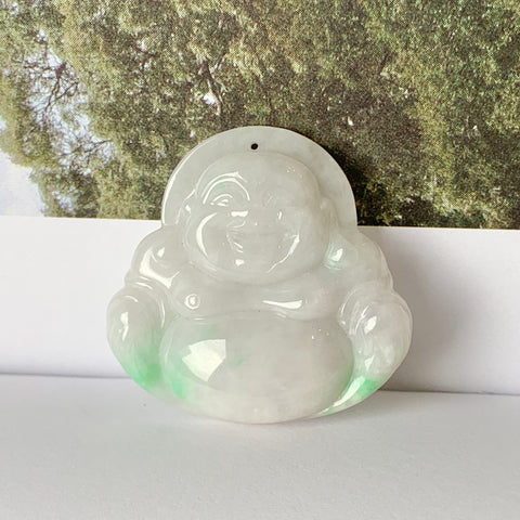 A-Grade Natural Jadeite Buddha Pendant No.171120