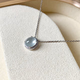 SOLD OUT - Highly Icy A-Grade Jadeite Dewdrop Pendant No.171961