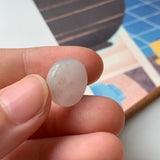 A-Grade Natural White Jadeite Donut No.171796