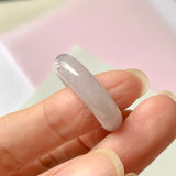 19mm A-Grade Natural Lilac Jadeite Abacus Ring Band No.220588