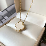 A-Grade Natural Yellow Jadeite Bespoke Clover Pendant No. 171967