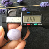 51.65ct A-Grade Type A Natural Lavender Jadeite Jade Large Oval Cabochon Piece No.130020