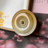 A-Grade Natural Yellow Jadeite Donut No.170920