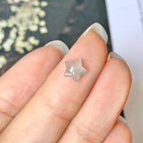 SOLD OUT: 0.80ct Icy A-Grade Natural Floral Jadeite Star No.130261