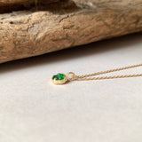 SOLD OUT: Icy A-Grade Imperial Green Jadeite Kitten Paw Pendant No.171971