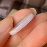 A-Grade Natural Lavender Jadeite Donut Pendant No.220213