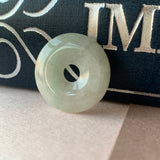 A-Grade Natural Jadeite Donut Pendant No.220215