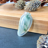 A-Grade Jadeite Peach Pendant No.170892