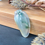 A-Grade Jadeite Peach Pendant No.170892