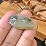 A-Grade Jadeite Peach Pendant No.170892