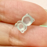 Icy A-Grade Natural Jadeite Teddy Bear Piece No.171500