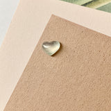 Icy A-Grade Natural Jadeite Heart Pendant No.171988