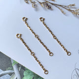 5cm (2.3mm) Belcher Diamond Cut Extension Chain
