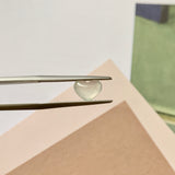 Icy A-Grade Natural Jadeite Heart Pendant No.171988