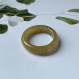 15.9mm A-Grade Natural Jadeite Abacus Ring Band No: 161831