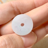 A-Grade Natural White Jadeite Donut No. 170784