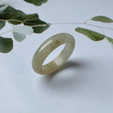 17mm A-Grade Natural Jadeite Abacus Ring Band No: 161950