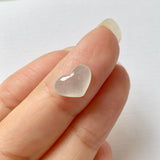 Icy A-Grade Natural Jadeite Heart Pendant No.171992