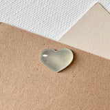 Icy A-Grade Natural Jadeite Heart Pendant No.171992