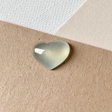 Icy A-Grade Natural Jadeite Heart Pendant No.171992