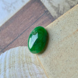 SOLD OUT: 4.25cts A-Grade Natural Imperial Green Jadeite Cabochon No.130315