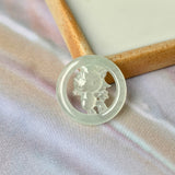 A-Grade Natural Jadeite Horse Pendant No. 170935