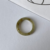 17.1mm A-Grade Natural Jadeite Abacus Ring Band No: 161940