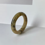 18.7mm A-Grade Natural Jadeite Abacus Ring Band No. 161753