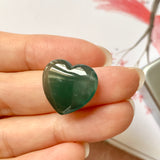 13.65 cts A-Grade Natural Bluish Green Jadeite Heart Shape No.172027