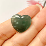 13.65 cts A-Grade Natural Bluish Green Jadeite Heart Shape No.172027