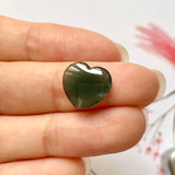 3.75 cts A-Grade Natural Bluish Green Jadeite Heart Shape No.172028